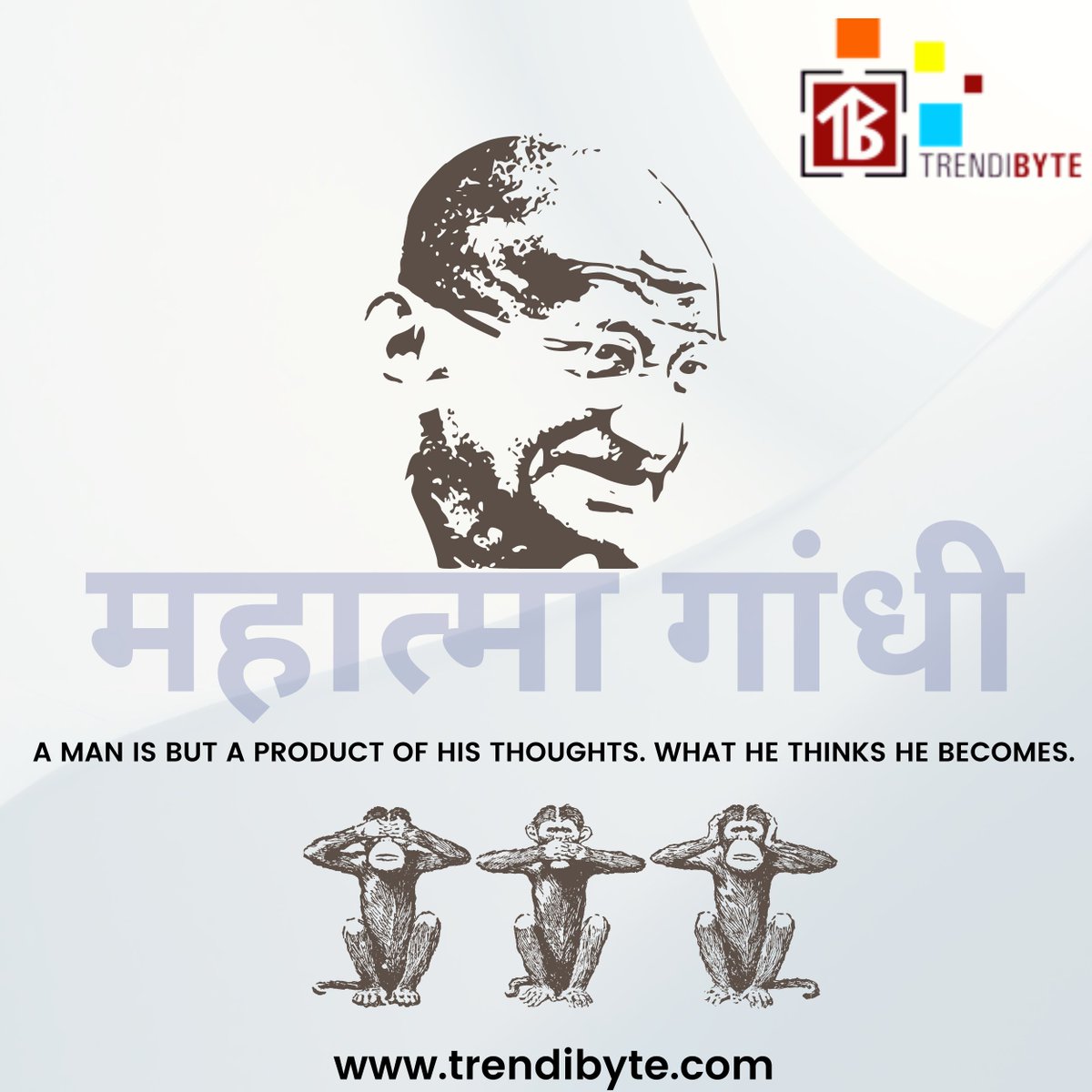 trendibyte's tweet photo. Anger is the enemy of non-violence and pride is a monster that swallows it up.’ 
- Happy Gandhi Jayanti 2021
Follow @trendibyte

#gandhijayanti #mahatmagandhi #gandhi #india #gandhiji # #seo #digitalmarketing https://t.co/AyNN9rrEZ0