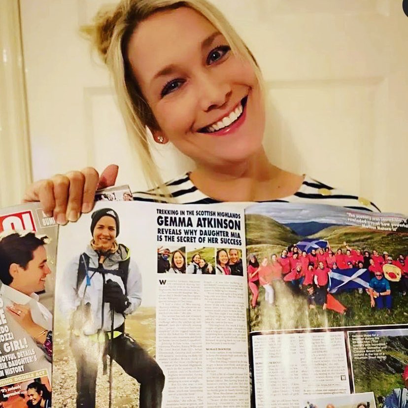 This amazing one trekked 100k for <a href="/CoppaFeelPeople/">CoppaFeel!</a> and now her team are in <a href="/hellomag/">HELLO!</a> 
Was it our brownies that kept them going or just sheer determination to complete a challenge for such a great cause. The latter of course 💕

Make sure you check you breasts
#comeflywithGi