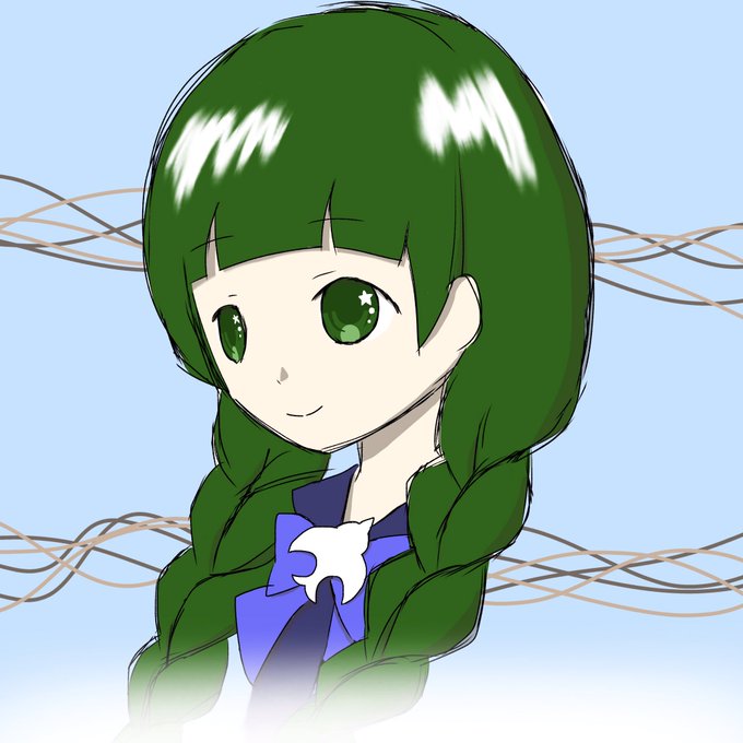 三つ編みのtwitterイラスト検索結果