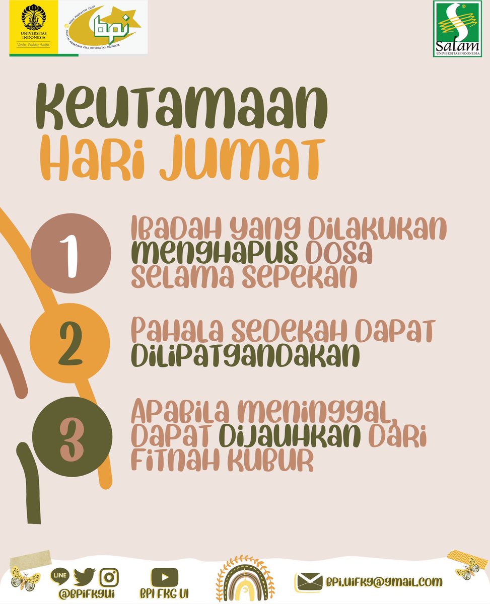 Badan Pengkajian Islam FKG UI 2023 tweet media