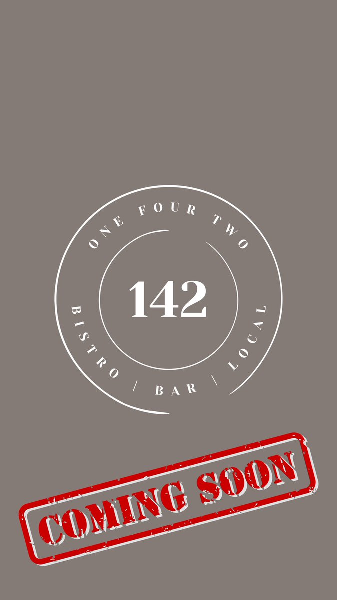 142yeg's tweet photo. #OneFourTwoYeg #WhereEverybodyKnowsYourName #Yeg #YegRestaurants #YegFood #ComingSoon https://t.co/e7HzfCNb38