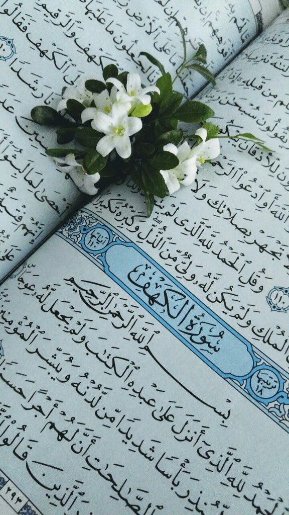 non6745's tweet photo. وفي يَوم الجُمعة تأتي سُورة الكَهف كل أسبوع لتصبّرنا على مالم نُحَط به خبرا ولم نستطِع له صبرا ، فهي نورٌ بين الجُمعتين وصلاةٌ على سيّد الأنبياء والمُرسَلين الشافعِ لنا يوم القيامة وكفوفٌ ترفع في ساعة استجابة  لربِّ الكون .
🌸🌸🌸 https://t.co/NGpiHR1Ux4