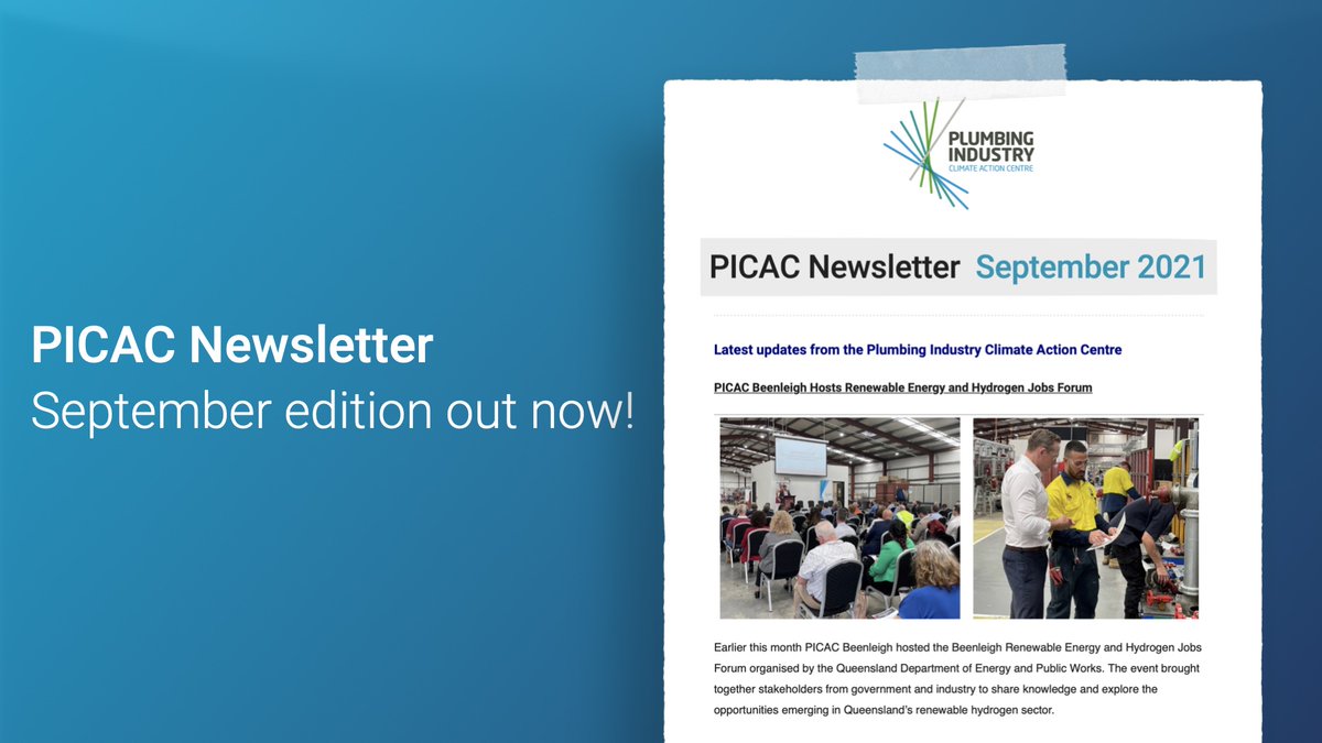 The September 2021 edition of the PICAC Newsletter is out now! Read the latest updates from PICAC as well as interesting developments from across our industry: bit.ly/2ZGKkKt