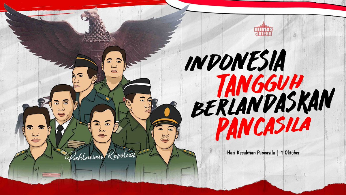 Teguhkan semangat Kebinekaan, jaga kesatuan dan persatuan NKRI 🤗

Selamat Hari Kesaktian Pancasila, 1 Oktober 2021!