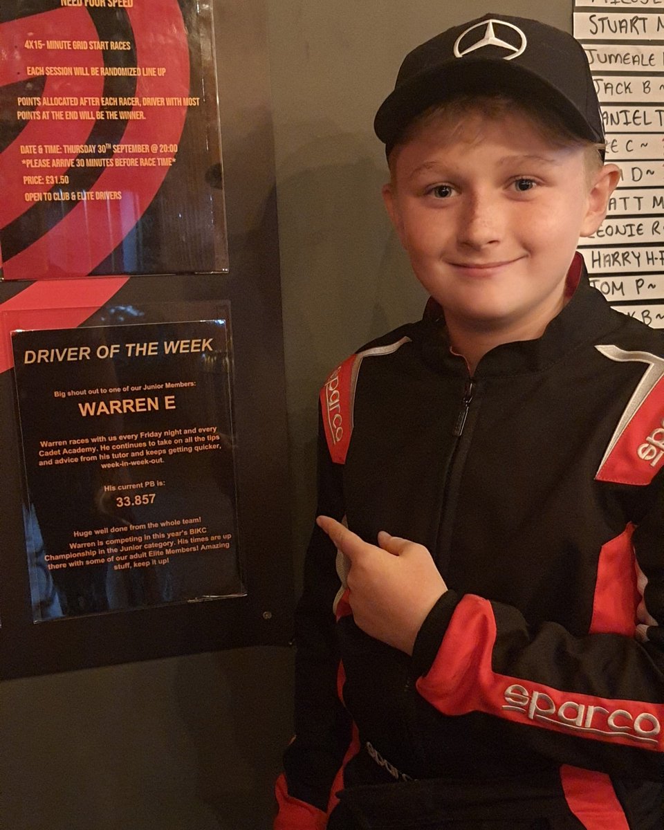KayleeEgerton's tweet photo. Race night for Warren! Officially qualified for the #BIKC cannot wait for the competition start! #teamwazza #TeamSport #kartinglife #nextlewishamilton #MercedesF1 #McLaren https://t.co/Wcv70k9fn7