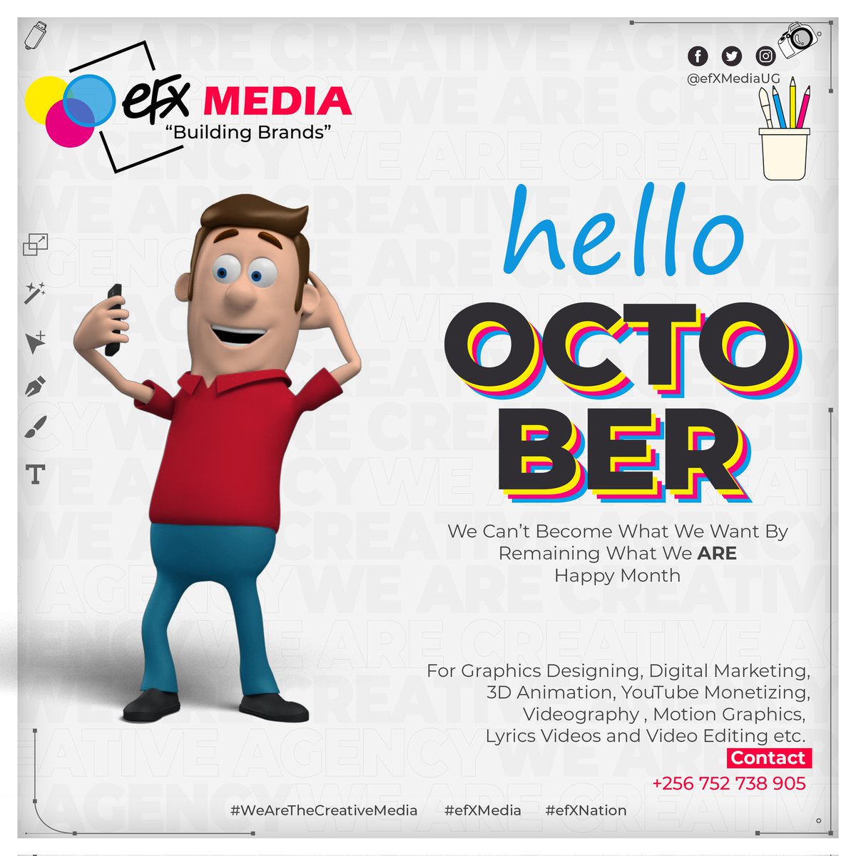 thedirectshot's tweet photo. We Canβt Become What We Want By Remaining What We ARE
Happy Month
#WeAreTheCreativeMedia
#BrandBuildingCamp
#efXNation https://t.co/hgovzVLEqb