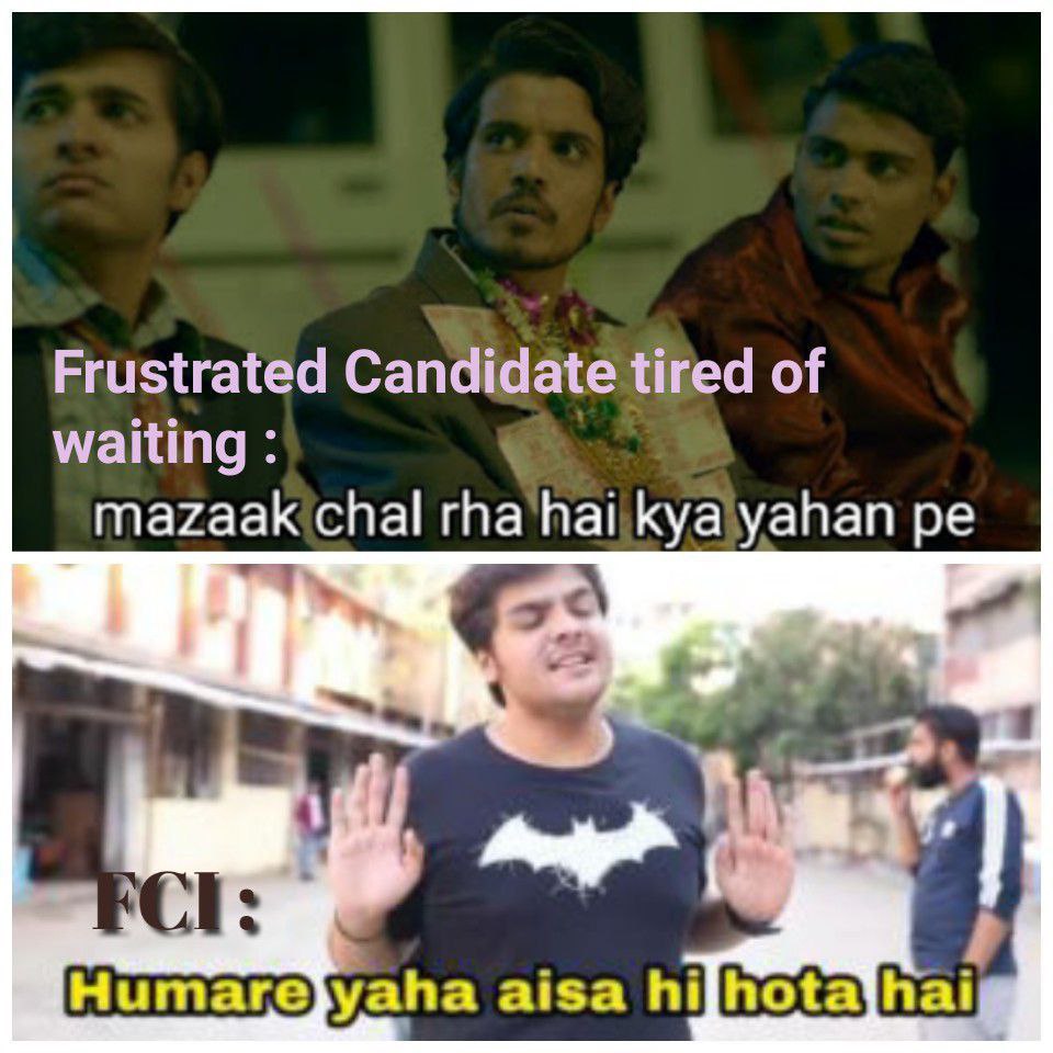 BeastRussell4's tweet photo. Give Appointments Letters before Durga Puja 🙏🙏🙏🙏🙏#FCI_AG3_WAITING_JOINING
#speakupforFCIjoining
#wakeupfci
#fcicat3waiting_joining 

@PiyushGoyalOffc 
@FCI_India 
@cmd_fci
@FCI_NorthZone
@fooddeptgoi
@secretary_DFPD
@fciWest
@EastFci
@Fci_ne https://t.co/bQh4u50TXr
