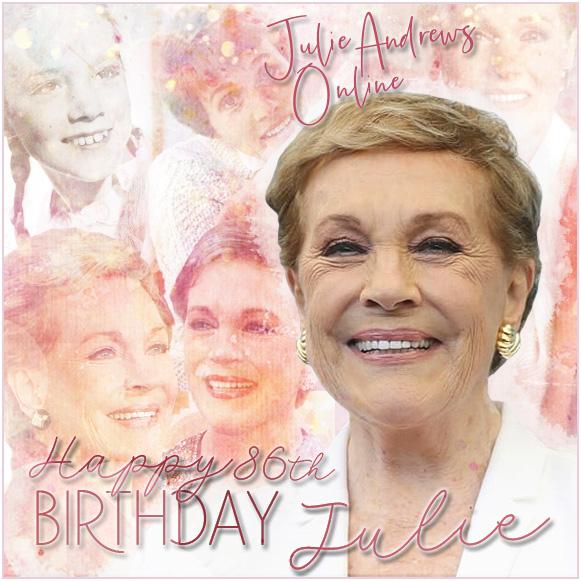 Julie Andrews Online on X: "Happy birthday Julie Andrews. We love you and wish you the most supercalifragilisticexpealidocious birthday. Fans, we kindly ask you to leave your birthday message to Julie here.