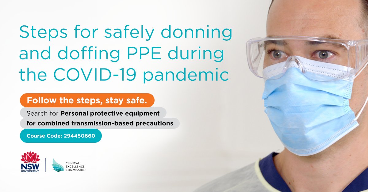 Personal protective equipment for combined transmission-based precautions. This module provides health workers with clear instructions on how to safely put on &amp; remove PPE when caring for patients with infections that are transmitted through more than one route, such as COVID-19.