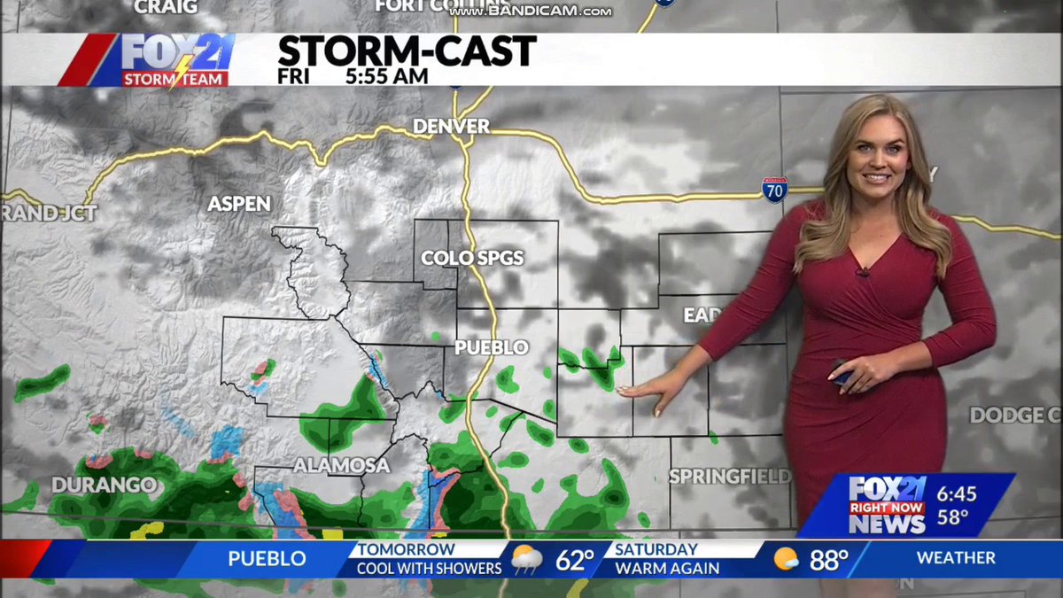 NewsWatcher101's tweet photo. .@EmilyRoehler on this Thursday evening! 😍💘❤️💗 Her last night at @FOX21News: Wishing you all the best in Omaha! 🤗🙏 #CoWx #FOX21 #EmilyRoehler https://t.co/OGsc8GLUfl