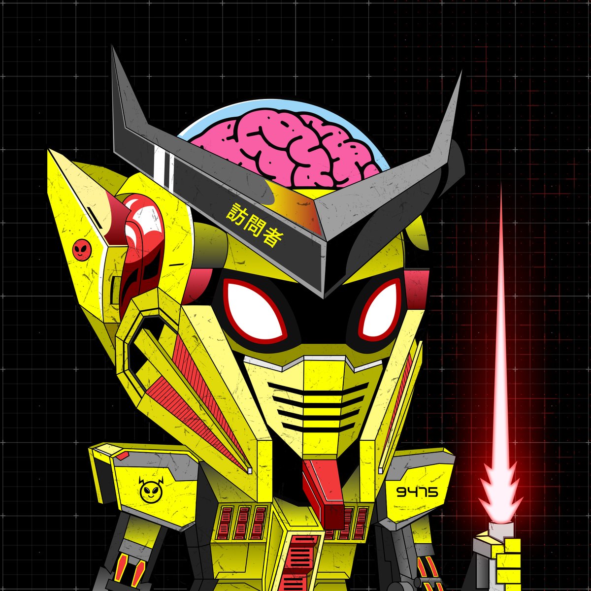 MitchPalms's tweet photo. WOW! You all showed The Mecha Visitors so much love today! I am blown away. To celebrate, let's giveaway one of the rarest of the series, Darth Bumble! He needs a pilot. 
1. Follow me
2. Like, retweet, and tag two friends
3. 1 winner will be randomly selected in 24 hours https://t.co/SW1e9kTyrR