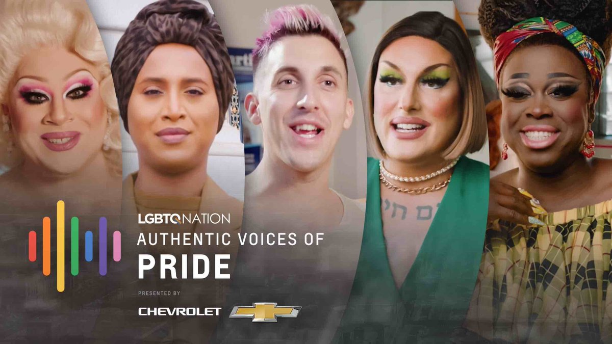 . <a href="/honeymahogany/">Honey Mahogany</a>, <a href="/Maebe_A_Girl/">Maebe A. Girl</a>, &amp; @MartiGCummings are taking a different kind of stage to make a direct impact on their communities, while @NinaWest &amp; <a href="/thatonequeen/">Broadway Star!!!!</a> know the secret of drag: It’s political. #AuthenticVoicesOfPride presented by <a href="/chevrolet/">Chevrolet</a>: bit.ly/2YhpXTP