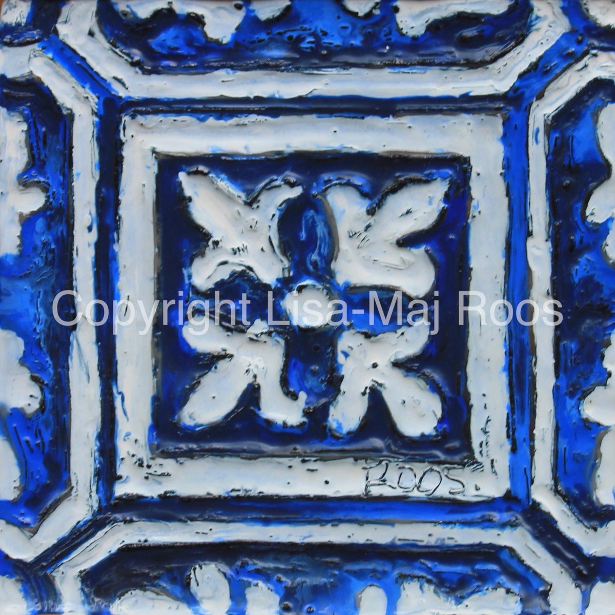 LisaMajRoos's tweet photo. “Azulejos: A Journey of Historic Spanish &amp; Portuguese Tiles in Encaustic” has ended. Thank you to all for your support! Some pieces still available.
.
.
#azulejos #encausticart #imperfectperfection #NovaScotiaartist https://t.co/LyEji0SJ5g