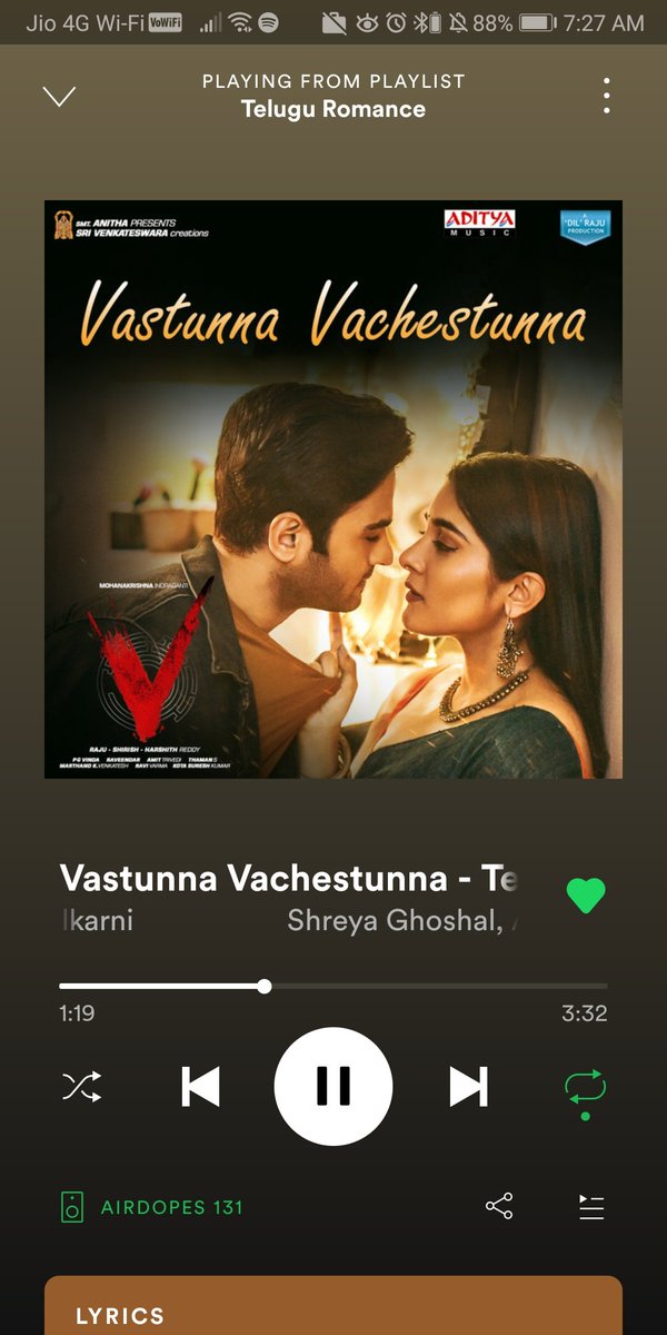 chaarruuuu's tweet photo. Hearing this song at midni8 or early morning is...🤤😌

That "aaaa" by shreya mam tho 🤤 https://t.co/nK2uSOwrfB