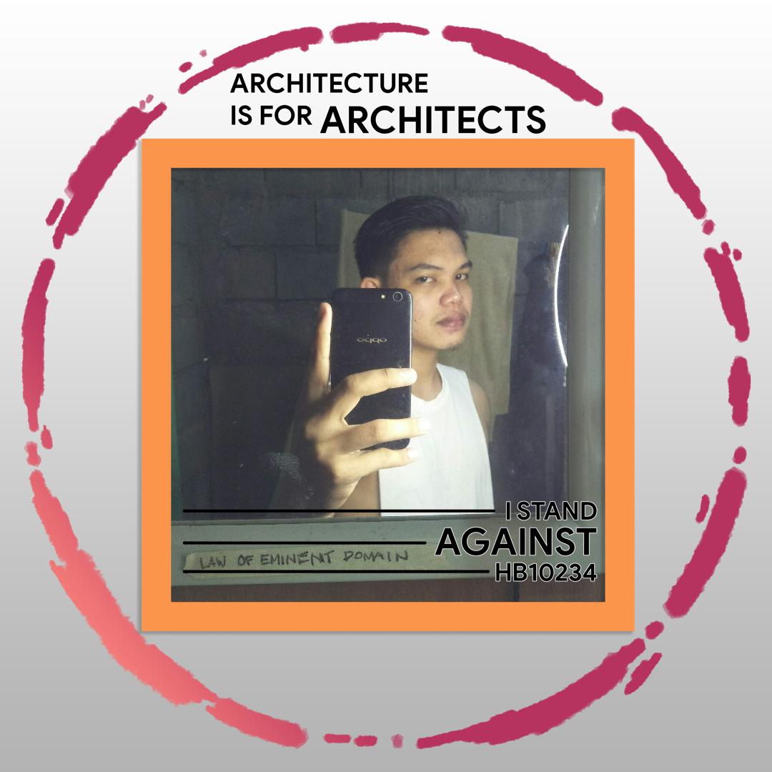 senyorbits's tweet photo. Architecture is for ARCHITECTS. So let the architects handle architecture. Let us fight and protect the architecture profession.
I am Jam Hawk, an Aspiring Architect, and I stand against HB10234.
#NoToHB10234
#AspiringArchitects
#ProtecttheProfession
#Fightfortheprofession https://t.co/hbDefJ0RFK