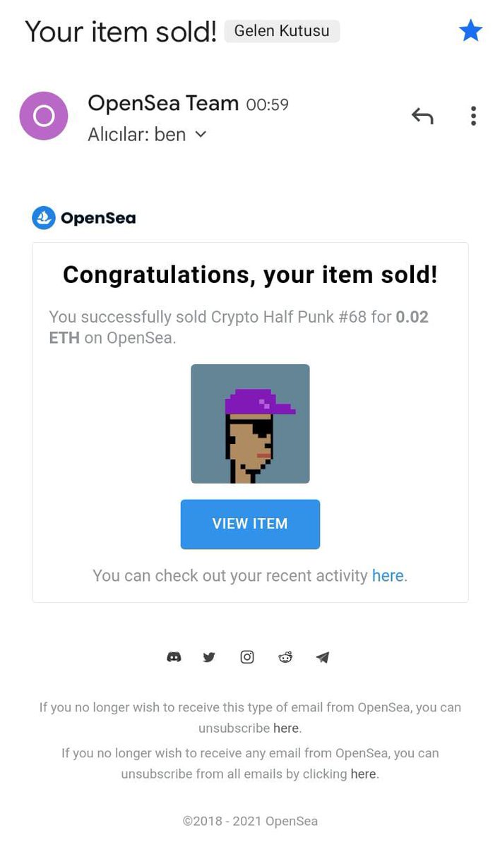 cryptohalfpunk's tweet photo. Crypto Half Punk #68 sold for 0.02 eth #halfpunks
Go to collection: https://t.co/561udUGosl #OpenSeaNFT #nftcollectors https://t.co/RZHzZSGVIl