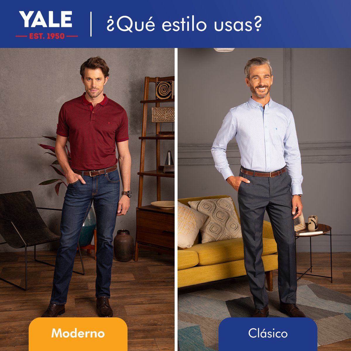 Yale_de_mexico's tweet photo. Tenemos un outfit para cualquier tipo de estilo, descúbrelos todos en nuestra tienda en línea. 👇
Compra aquí: https://t.co/34QlxucOOa.
#ModaHombre #Yale #YaleDeMéxico #CamisaParaHombre #Polo #Playera #Jeans #modaformal #Caballeros https://t.co/Wo7ZIuvoBB