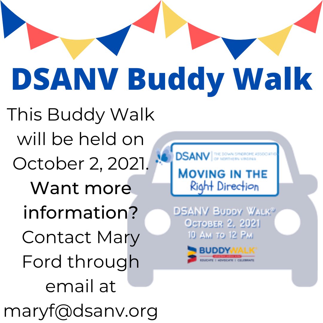 Join the DSANV Buddy Walk® this Saturday!