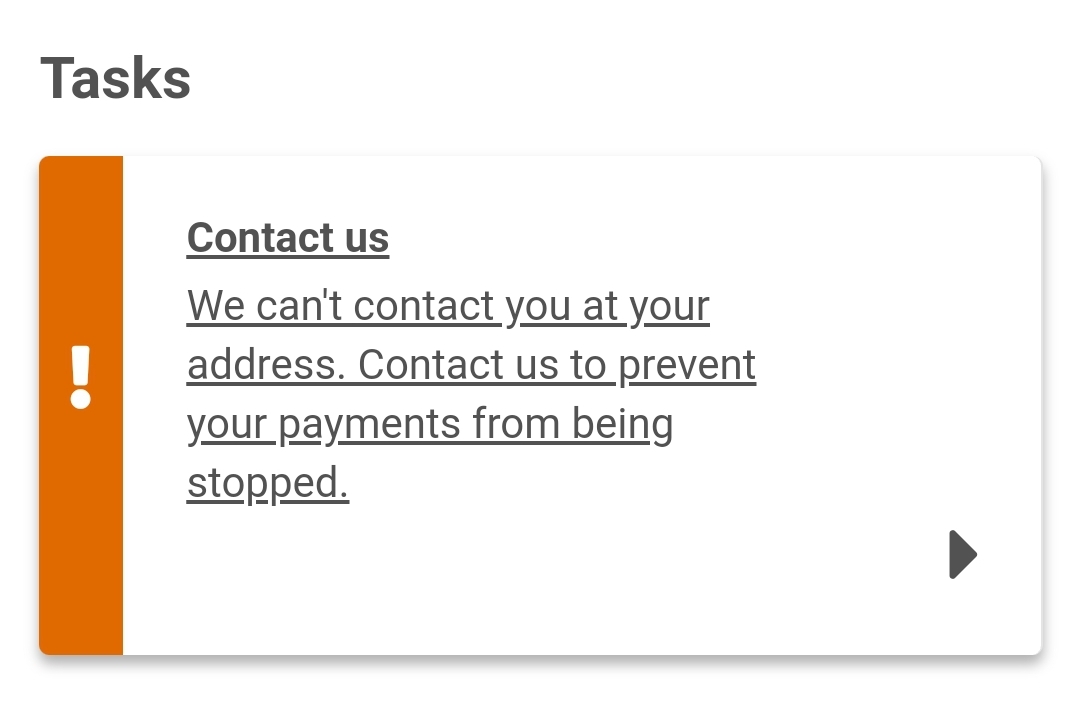 joshfitzgerald1's tweet photo. @Centrelink I have a payment and got this message on my gov https://t.co/3z152Zcav9