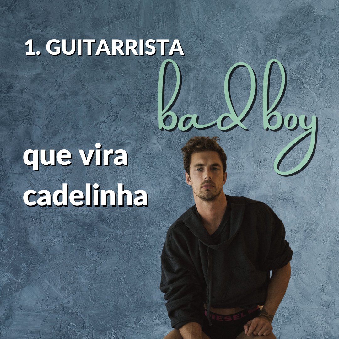 Oiê meus amores 🌻✨
Hoje é dia de 5 motivos para ler SEGUNDA CHANCE (THE GARAGE 3) 

1.Guitarrista bad boy que vira cadelinha 
#BookTwitter  #guitar #badboys #guitarrista 
@autoracarinare1