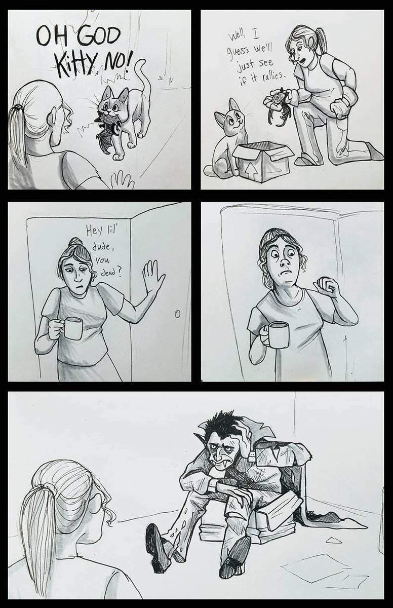 Zooophagous's tweet photo. Throwback to my viral Halloween comic https://t.co/Ns2lL1uQac