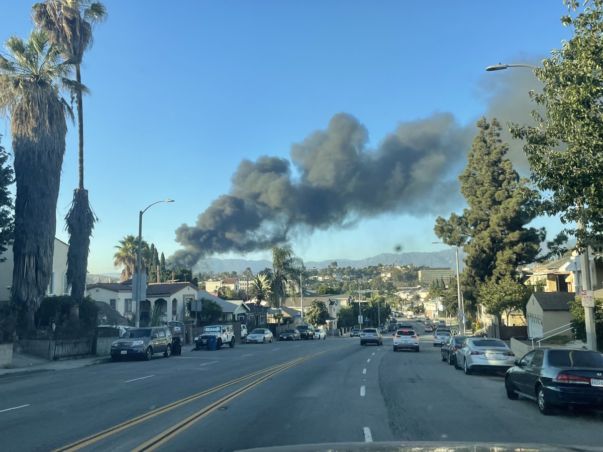 Into the #AlhambraIC - #LAFD #LFD #StructureFire