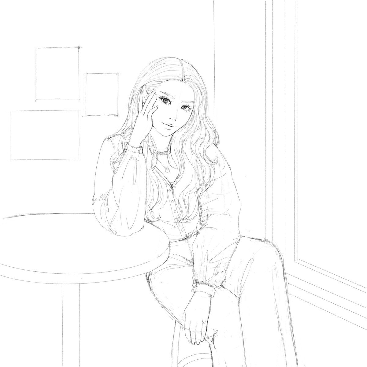 thiptiptipnft's tweet photo. ร่าง1กรุบ #sketch #sketchbook #drawing https://t.co/vnWahy2OOM