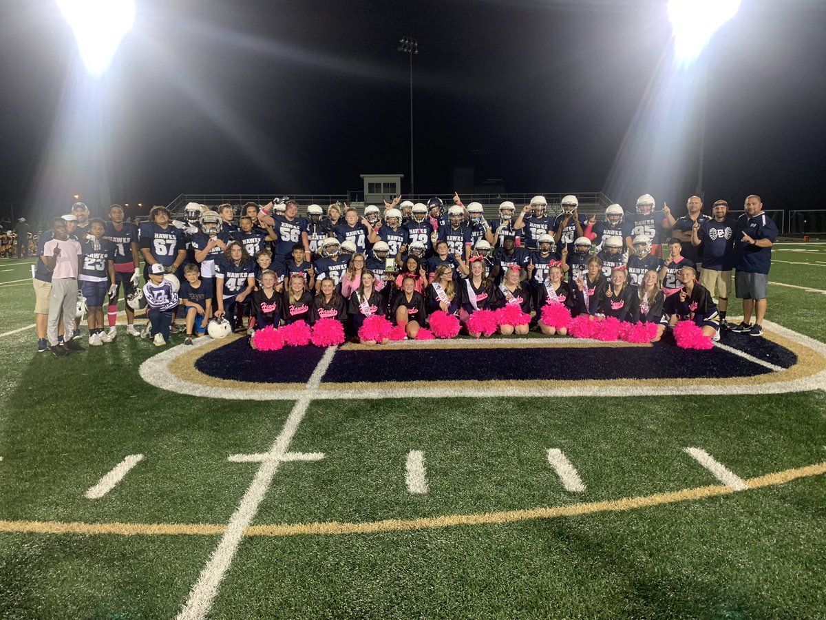 DMSHawks's tweet photo. WHAT A SEASON!!! Both TEAMS UNDEFEATED! Both teams CONFERENCE CHAMPS! So much work by coaches and players, so much support from parents and families! SO DECATUR PROUD!!@DmsHawks1 @DCHawkFootball https://t.co/VxYuuhi88m