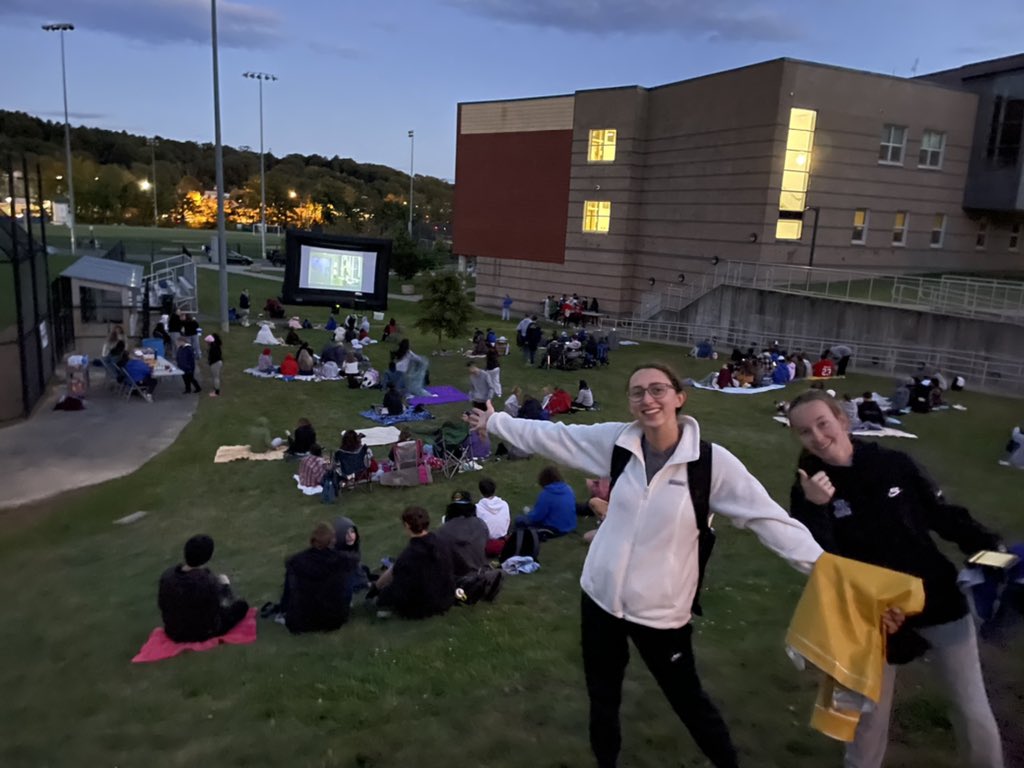 AHSGriffin's tweet photo. When a student reminds me at movie night that the last time I tweeted was last years movie night 🥴😅 #IMBACK tonight’s feature: Avengers Endgame https://t.co/l0OmY9BuDf