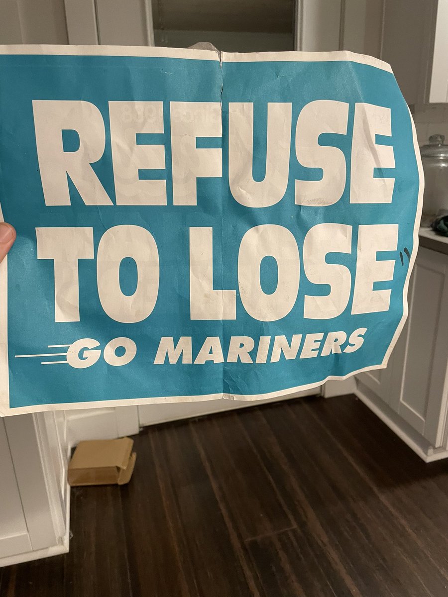 ewyates's tweet photo. Been saving something for a time like this #SeaUsRise @Mariners https://t.co/UJVLWFxAgz