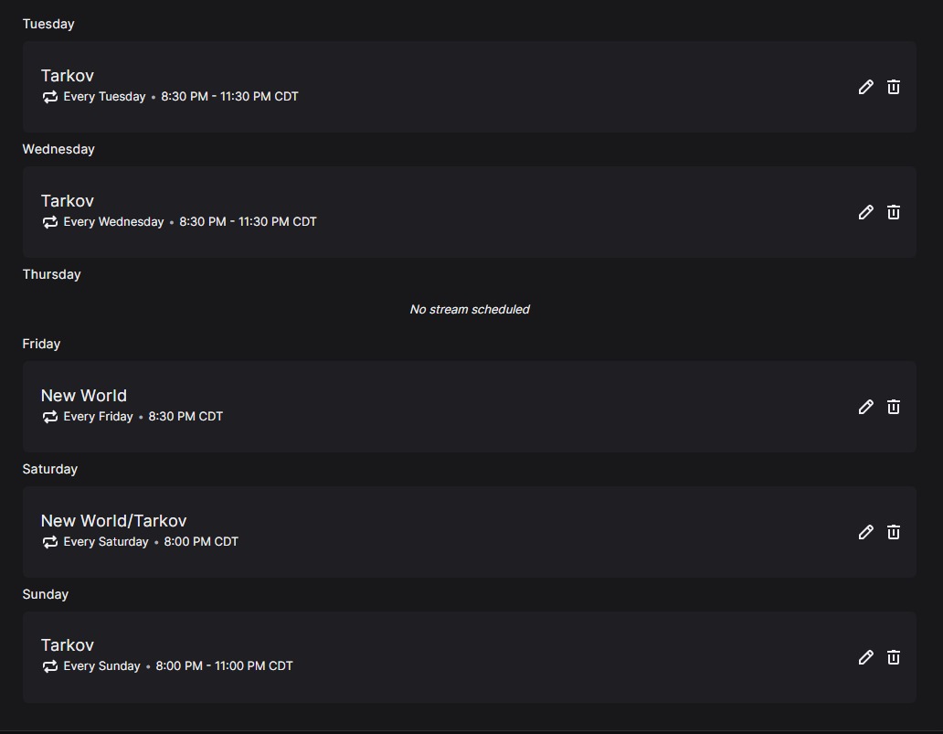 DipityDave's tweet image. Finally getting things situated and settled down new schedule now