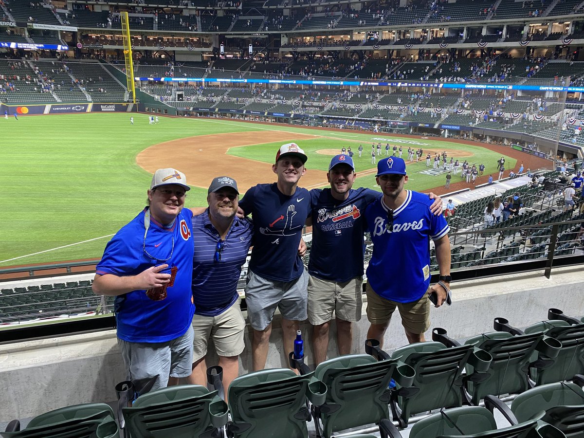 haley_billy's tweet photo. Itโs October baseball time for the #Braves and the #ChopSquad! 21st Division Title m, which is the most in MLB history! Letโs run it back @clay_j11, @JohnDBrice1 and @GrantRamey! Road trip #ForTheA! #ChopOn https://t.co/eUMVGBQUf2