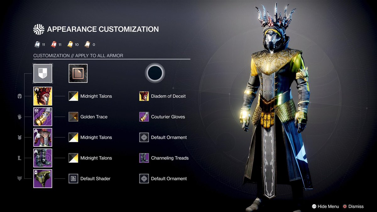 ChainedPanda28's tweet photo. My Golden Guardian! :) @DestinyTheGame #threadsoflight https://t.co/WpiL6xx0mL