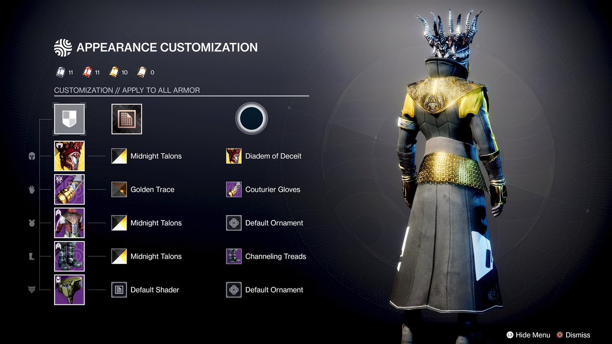 ChainedPanda28's tweet photo. My Golden Guardian! :) @DestinyTheGame #threadsoflight https://t.co/WpiL6xx0mL