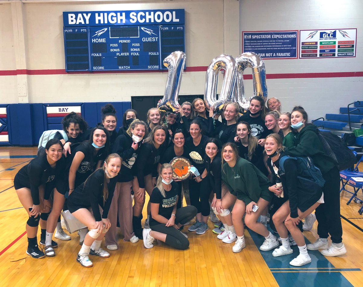 Congrats to Coach Spriggs on her 100th win tonight vs. Bay! <a href="/DemonBoosters/">WDAB</a> <a href="/DemonAthletics/">WestlakeDemons</a>
