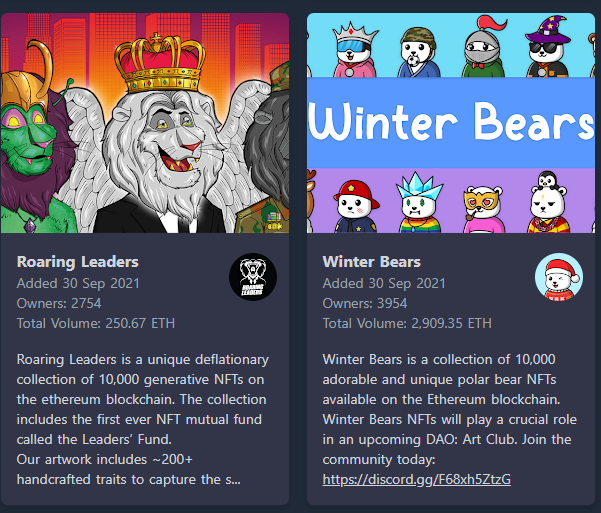 RoaringLeaders's tweet photo. Roaring Leaders have taken over the Rarity Tools FRONT PAGE! 🦁
#RoaringLeaders https://t.co/70zrqyInTM