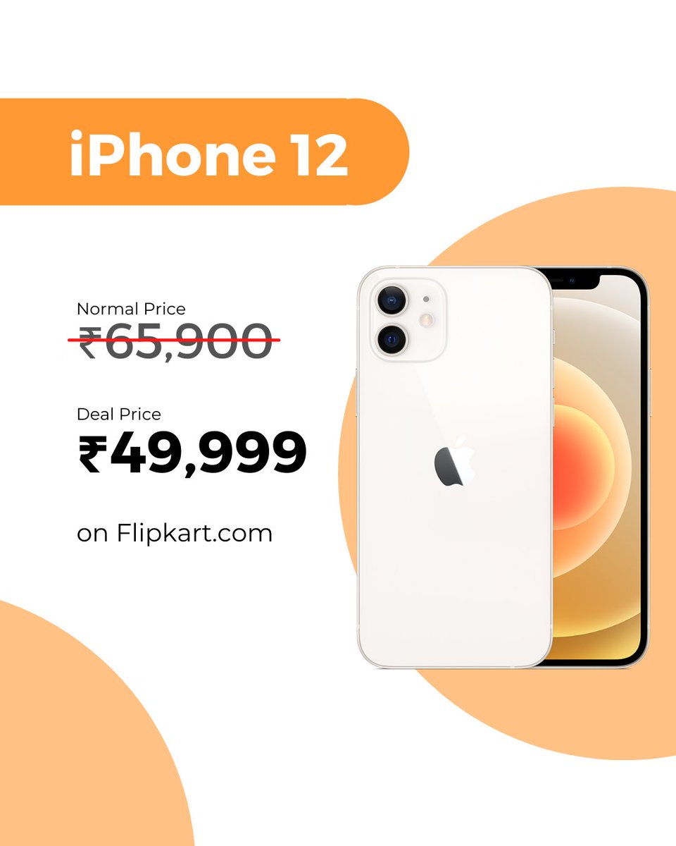 KD_Tech_Info's tweet photo. Best Deals on #iPhones During this Festive Season on #AmazonGreatIndianFestivalSale &amp; #FlipkartBigBillionDaysSale

Amazing Discounts on
#iPhone12
#iPhone11
#iPhoneXR
#iPhoneSE https://t.co/7NalKTMjqv