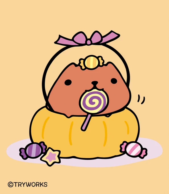 とりっきゅ おあ とりーと?

#ハロウィン #HappyHalloween #カピバラさん 