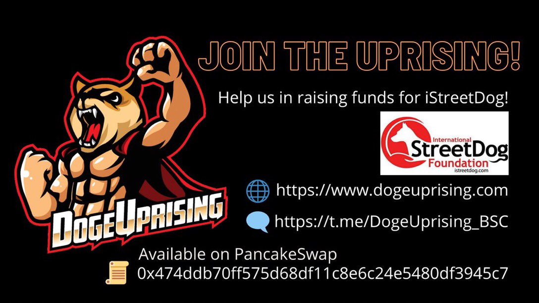 DogeUprising's tweet photo. @teddcoin https://t.co/3EsSz1PF7c