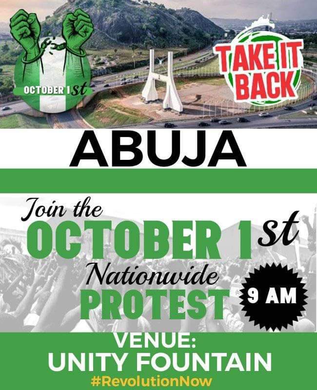 RevolutionNowNg's tweet photo. We won’t relent till all #EndSARS protesters are free! #NigeriaAt61 #Oct1stProtest #RevolutionNow #BuhariMustGo https://t.co/R01XQbXOyy