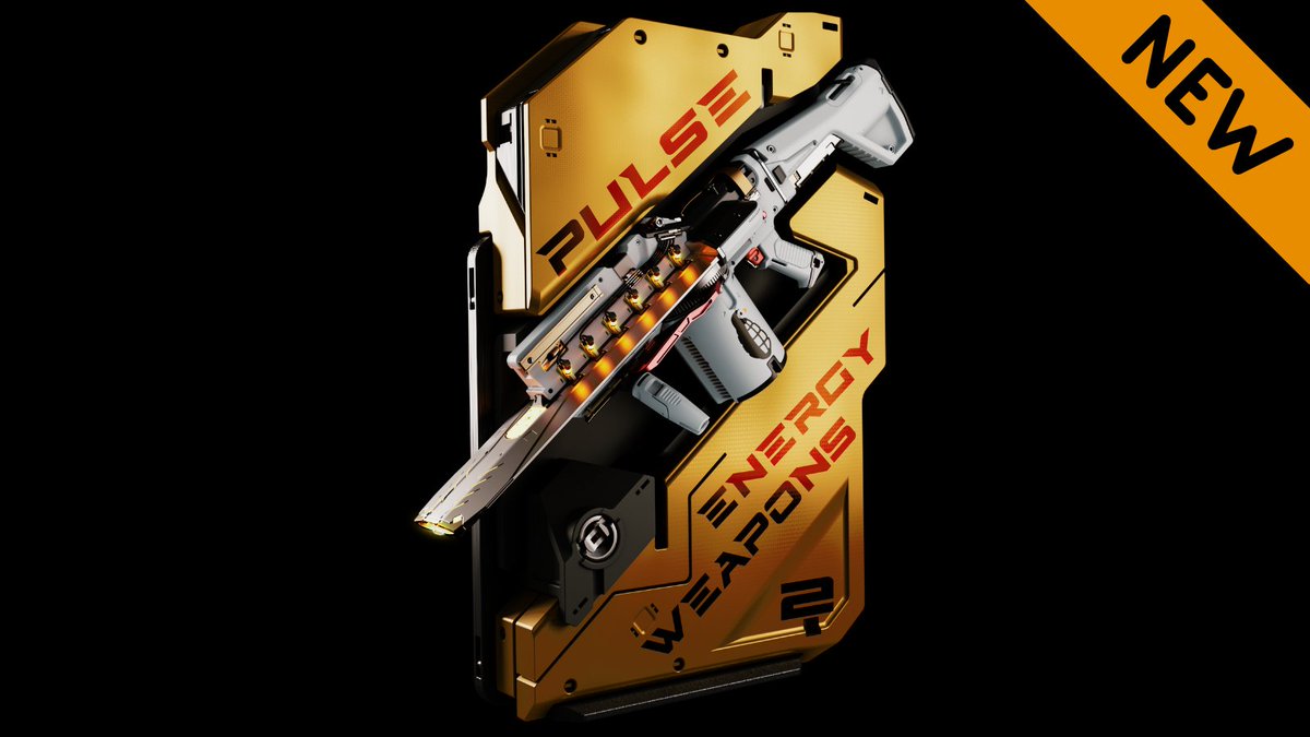 PaulStoughton's tweet photo. New sound libary Pulse Energy Weapons 2 is out today! I'm also releasing all 28 Soundminer Radium presets used to create the designed weapons (featured in demo), along with 10 signature presets by the uber-talented @TheFeezus at Gearbox. Have a listen at https://t.co/D3GCgTBHMT https://t.co/btkkmUwpC3