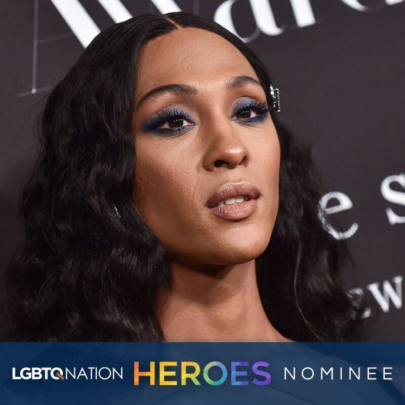 VOTING CLOSES TONIGHT! Which celebrity made you proud to be LGBTQ?  It's your last chance to vote for <a href="/MjRodriguez7/">Michaela Jaé (Mj)</a> for CELEBRITY WHO MADE US PROUD at this year's #LGBTQNationHeroes: lgbtq.to/3miBt9F
