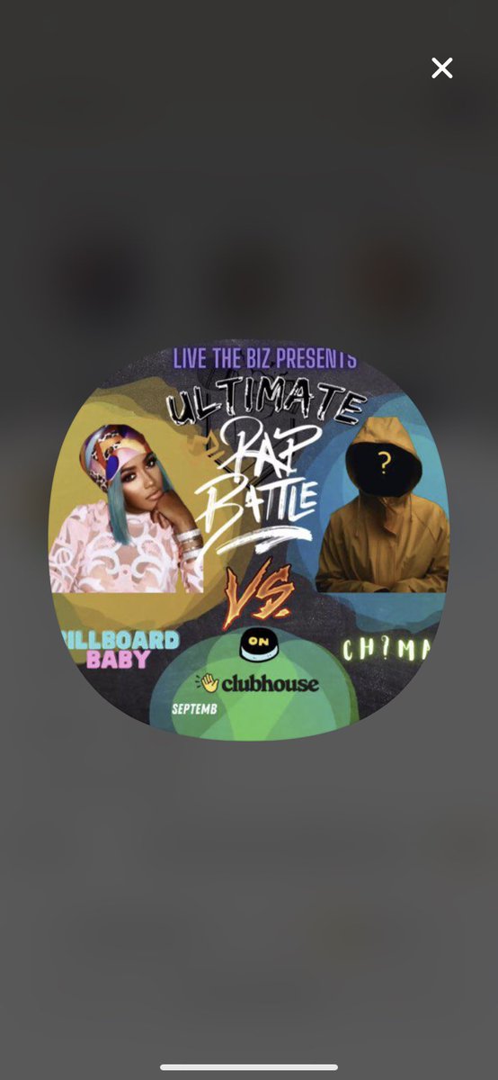 MalikaManning's tweet photo. The culture won tonight #CHBattle congratulations to Chima 🎤when the owner of the app attends the battle 💯🎬🎤  @Clubhouse clubhouse @MedjynChery https://t.co/bX4u0pFO6u