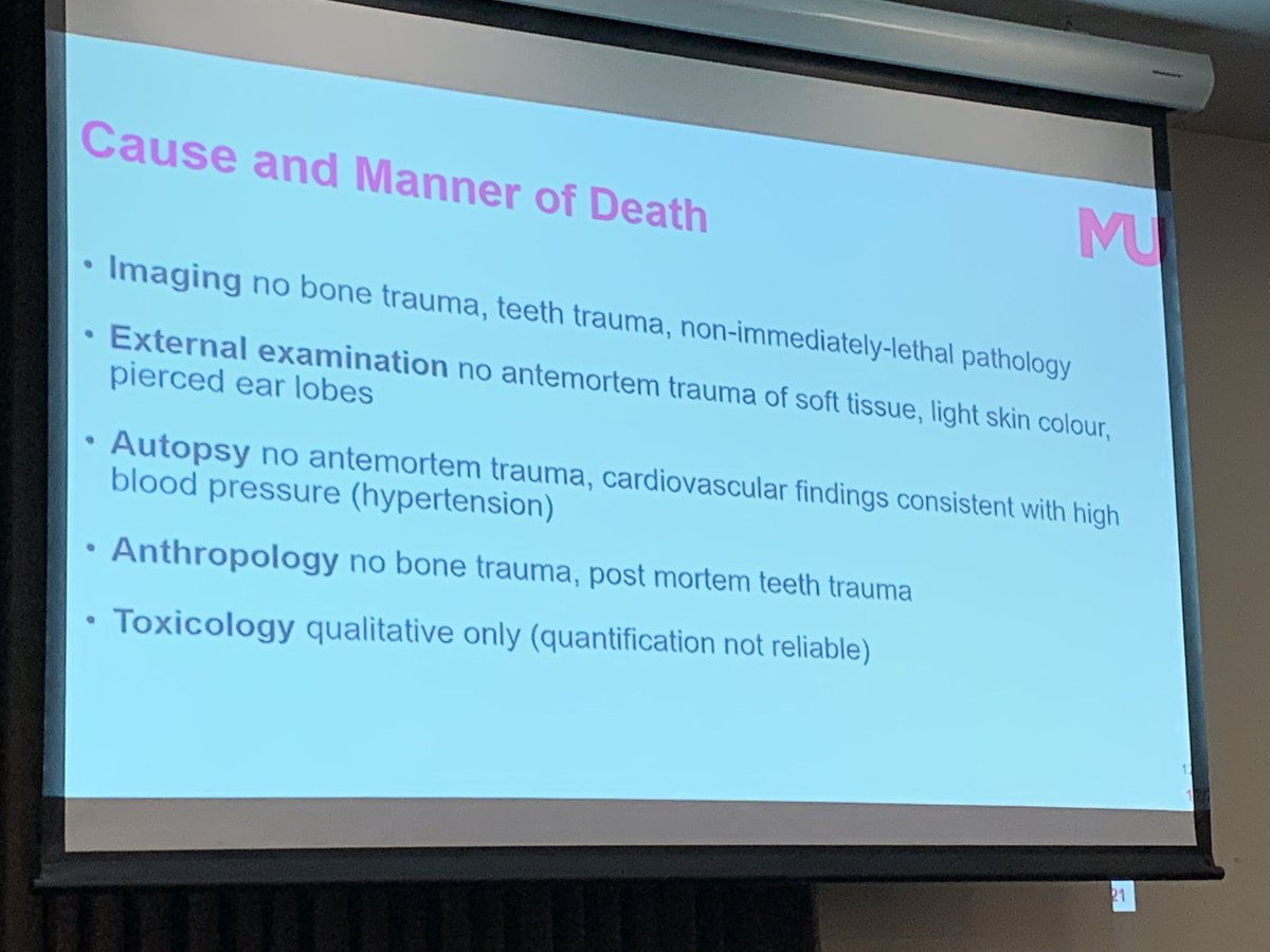ANZFSS_WA's tweet image. Edda Guareschi from @murdochforensic explains how #ForensicEntomology was used in a multidisciplinary investigation of human remains found in a floodplain. The finding of raft spiders (for the first time) on the remains helped establish time of death.