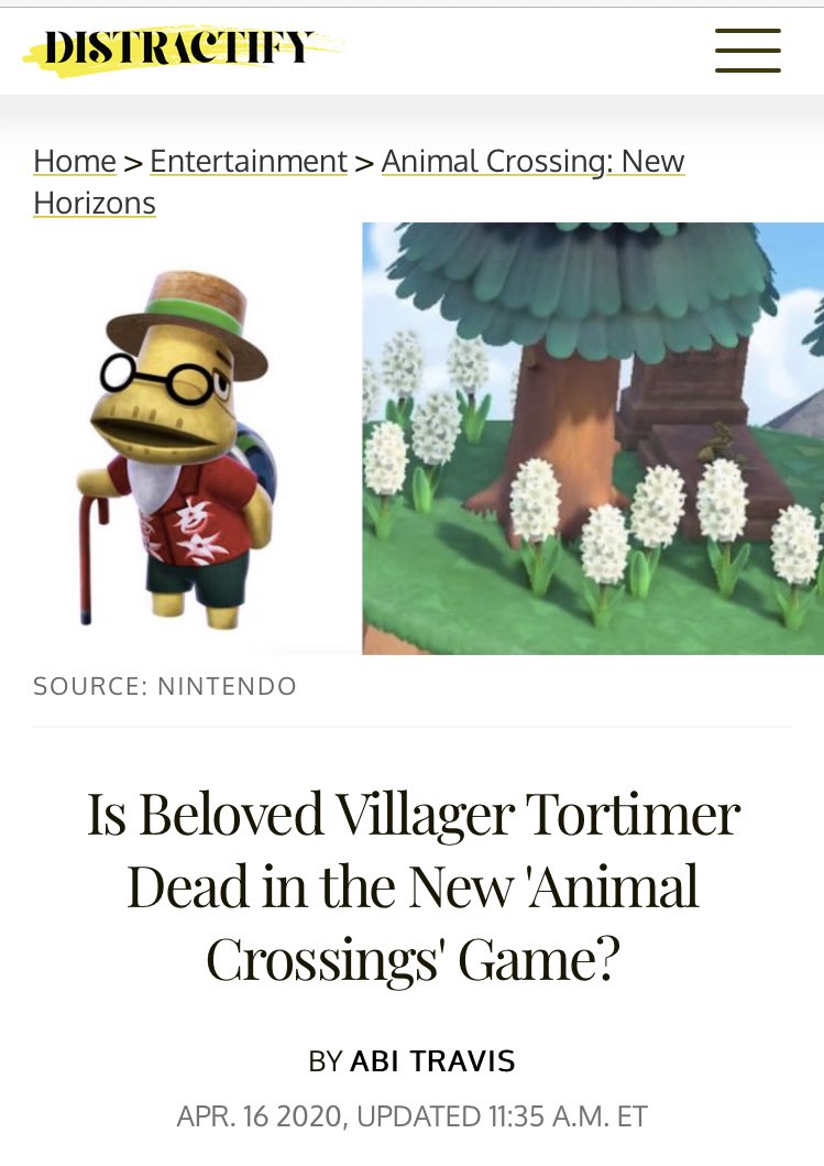 witch_mote's tweet photo. Why did Animal Crossing fans think it was more likely that Nintendo would canonically kill Tortimer than that they would give us the ability to put furniture outside. Why are we like this? https://t.co/GFQw9wiBdW