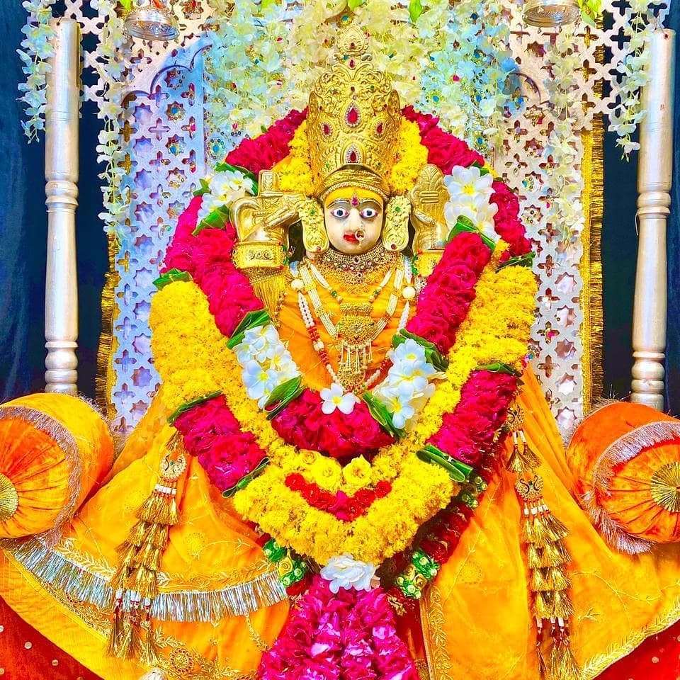 BharatTemples_'s tweet photo. Baan Mata Darshan 🙏🌺 

- Chittorgarh Fort, Rajasthan https://t.co/fd5Jh6CqB6