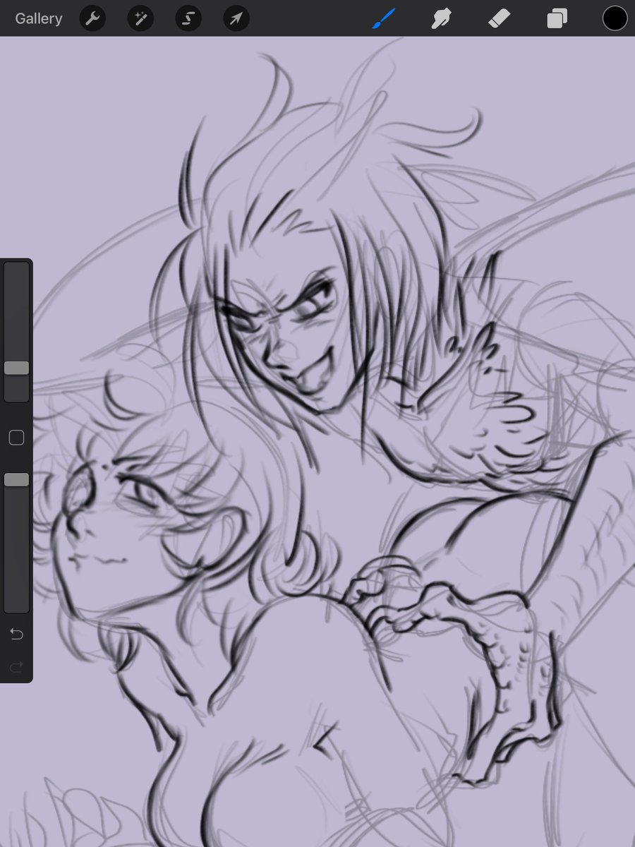 phoenixflorid's tweet photo. 🦗🦅
a friend wouldn’t stop uhhhhhh gently suggesting two of my girls just Go At It and now here we go https://t.co/SY2qNjgane