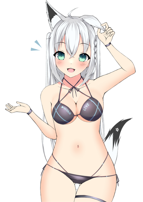 結局水着 ラフ😊 