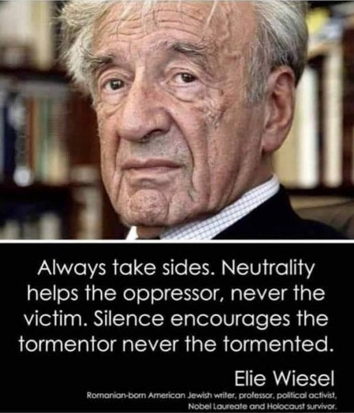 EastEndCommuni1's tweet photo. . #BornOnThisDay Remembering #Holocaust survivor & #HumanRights activist #ElieWeisel https://t.co/1J6OnTVdwK