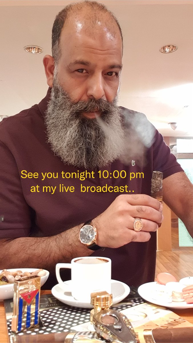 BigSmokekw's tweet photo. Join me tonight 10:00 pm at my monthly live broadcasts...
#cigarcomunity
#botl #sotl #habanostime #cigardandy #botlkuwait #botlgcc #لاتكن_تراني_شايفك #لنكن_على_دراية
https://t.co/vi5B2UNrzz https://t.co/qh6fr44GN0